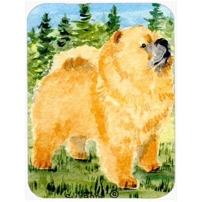 Chow Chow Tempered Glass Cutting Board