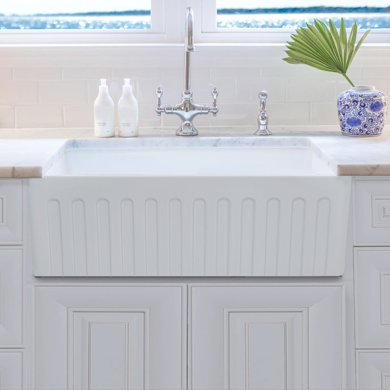 33'' L Single Basin Kitchen Sink
