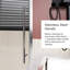 Porte de douche 60 po avec porte coulissante simple H 72 po avec rail en alliage d'aluminium, roulettes en zinc, verre trempé transparent de 1/4 po d'épaisseur, vitrail, roulettes, lisse