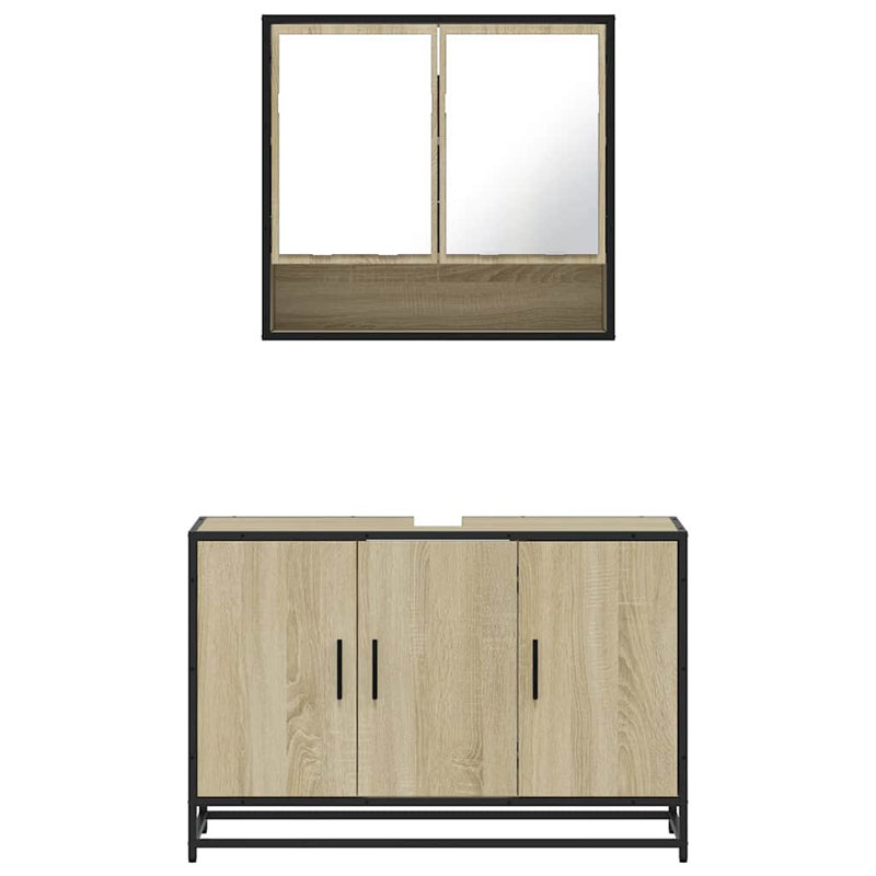 Bathroom Furniture Suite, Sonoma Oak