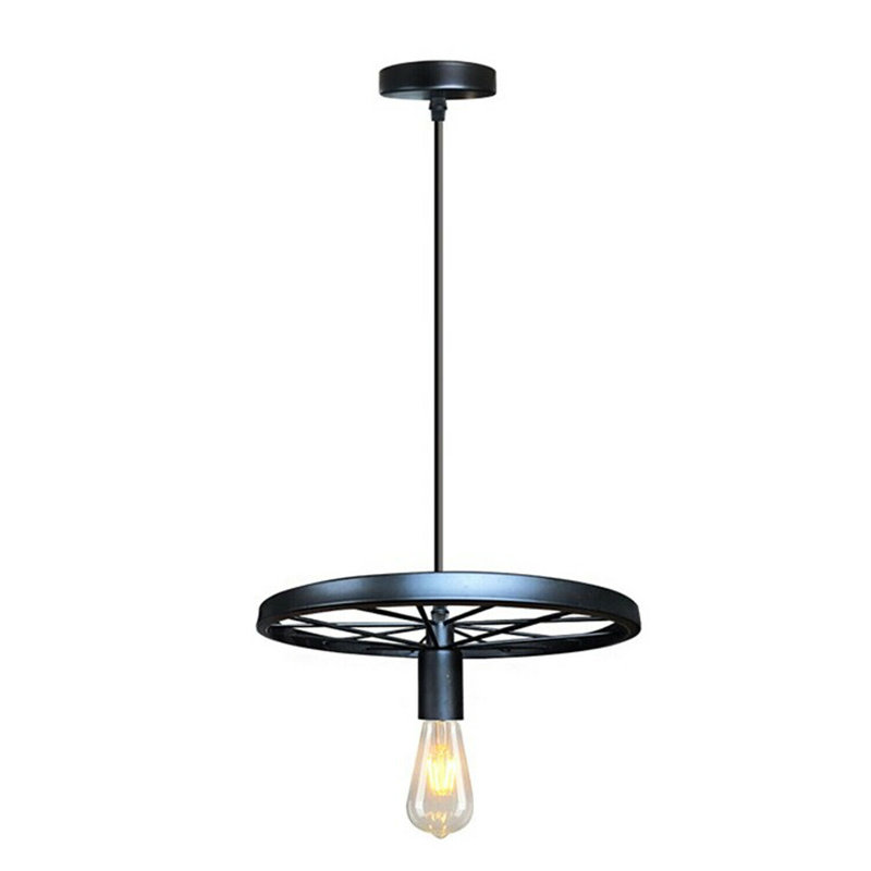 Rittman 1 - Light Single Pendant, Black