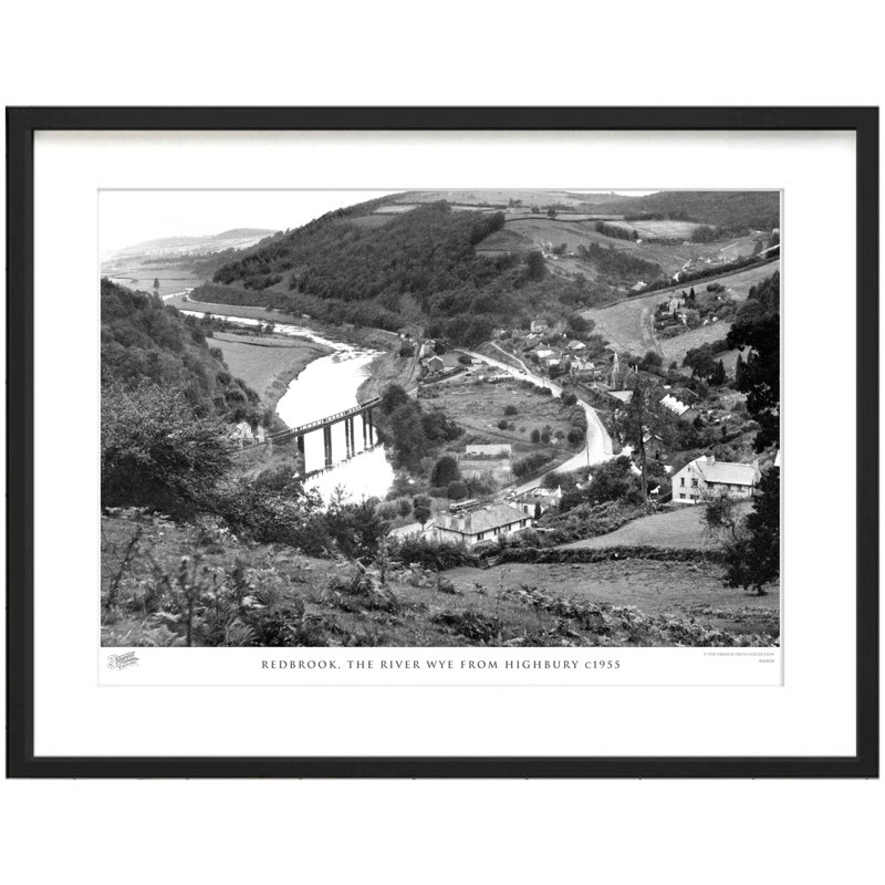 Mickleton, Main Street C1960 by Francis Frith - Single Picture Frame Print, 28cm H x 36cm W x 2.3cm D