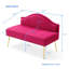 Causeuse en velours 46,5 po-76830073