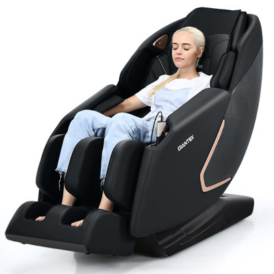 Faux Leather Heated Massage Chair