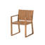 Iwar 8 - Person Acacia Solid Wood Patio Dining Set Rectangular Table