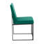 Chaise d'appoint rembourrée à haut dossier Brieon (ensemble de 2)-1375985610