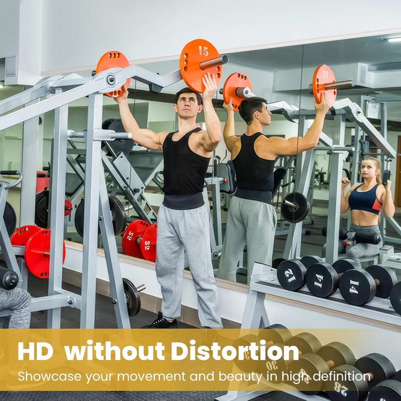 Home Gym Mirror, 48" x 24"