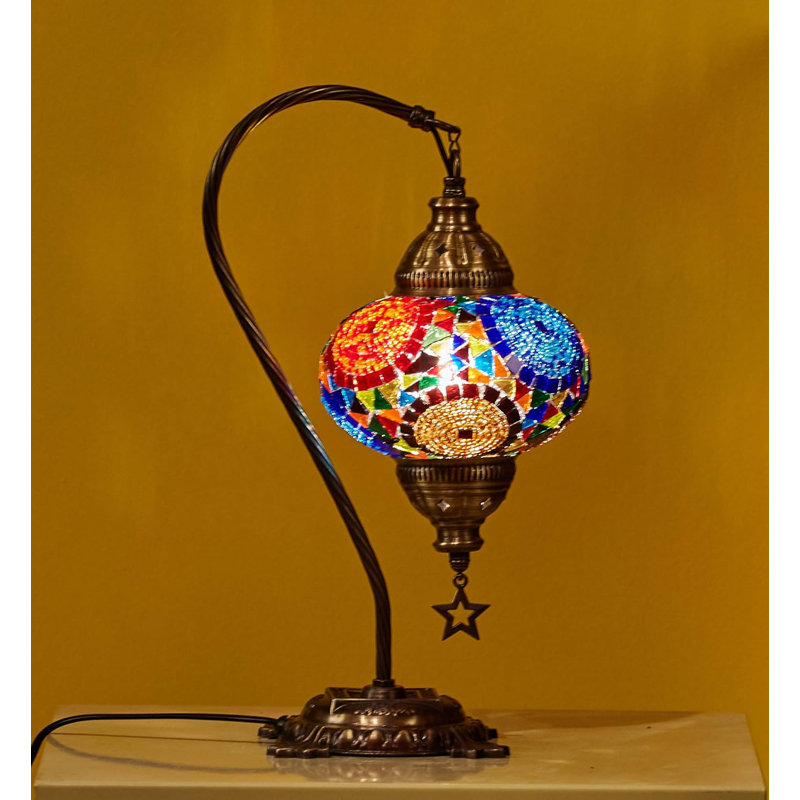 Farryn USB Arched Lamp