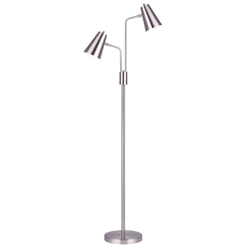 Orli 67'' Brushed Tree Floor Lamp
