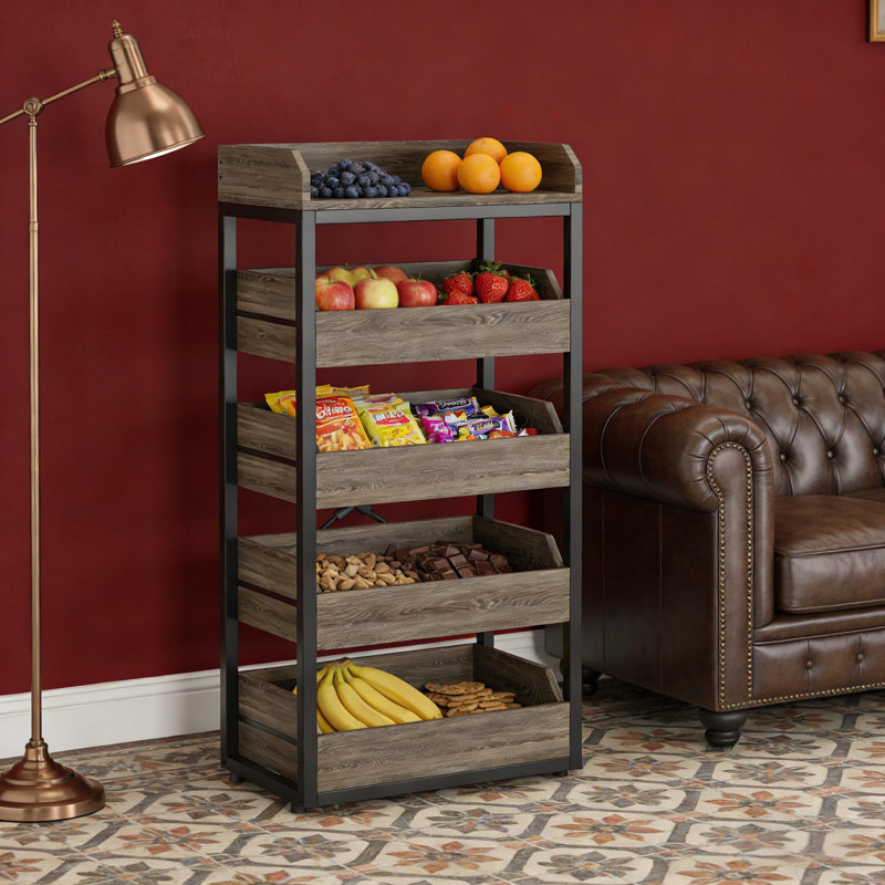 Basket Stand,Fruit And Vegetable Storage Rack
