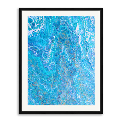 Tumbling Cascade Print by Denise Dundon