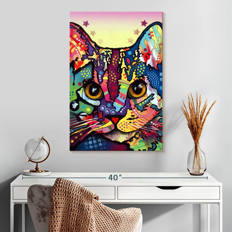 Brampt Maya Cat, 30" H x 20" W
