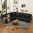 Black Faux Leather selected