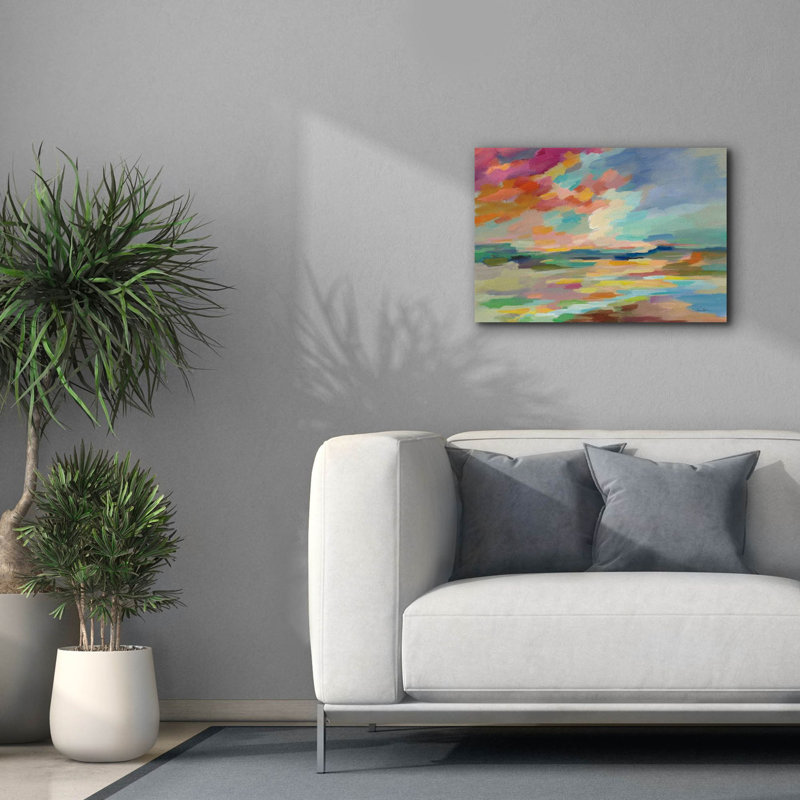 «Glorious Summer» par Silvia Vassileva, art mural sur toile, H 18 po x l 26 po