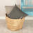 Milnor Seagrass Handmade Woven Decorative and Functional Storage Basket-245782953-245782810