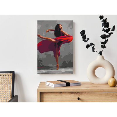 " Beautiful Dancer " Painting Print