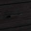 Deux tables de chevet en noir-129434165