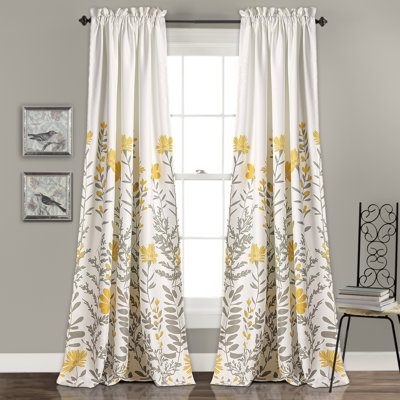 Aprile Room Darkening Curtain Pair