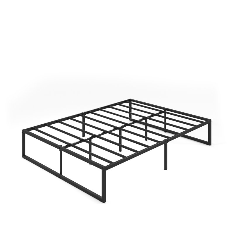 Corbe Platform Bed, Super King (6'), Black
