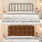 Aadi Upholstered Headboard, Platform Bed with Strong Wooden Slats Support, Two Bed Forms Design-708114339-708114338