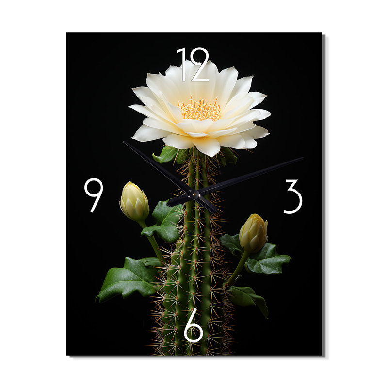 Cactus Isolation II - Horloges murales Cactus, Petit