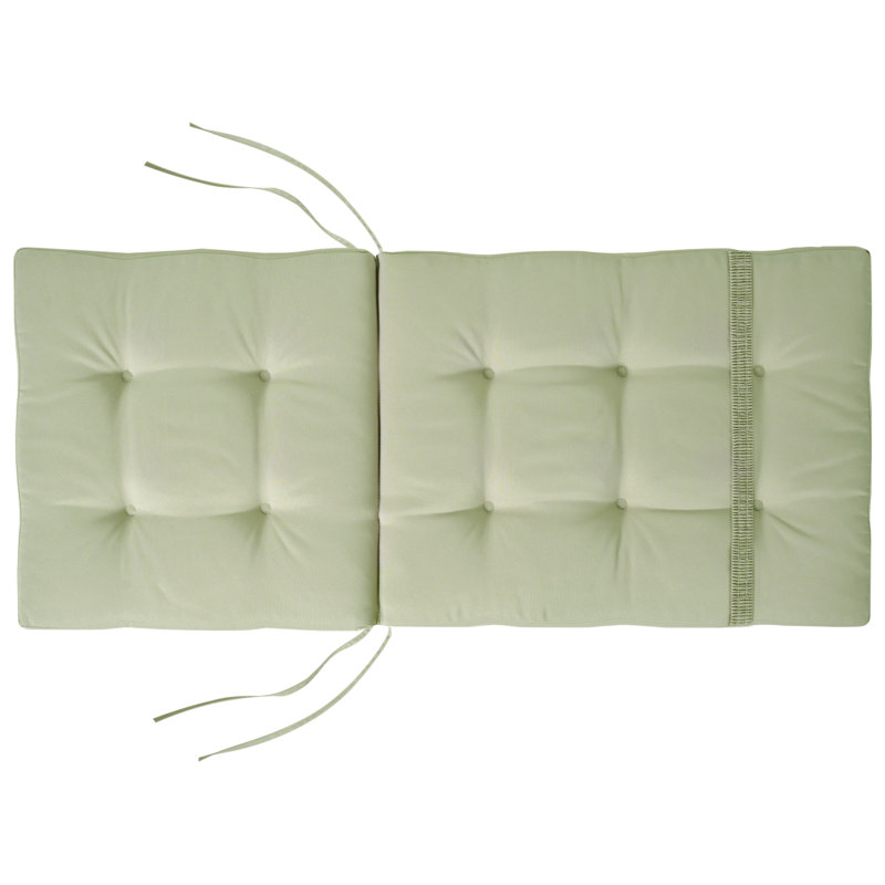 Set of 2 Back/Seat Cushions MAUI PREMIUM, Green