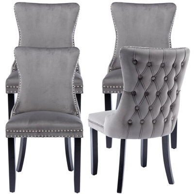 Chaise parsons rembourrée Seita