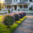 24" Artificial Lavender Boxwood  Topiary Ball Tree with Ground Spike, Set of 2 Artificial Boxwood Bushes-1807239655