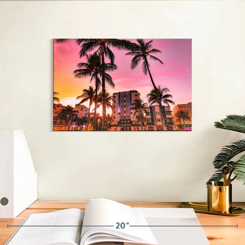 Ravi Miami Beach Waterfront, H 8 po x l 12 po