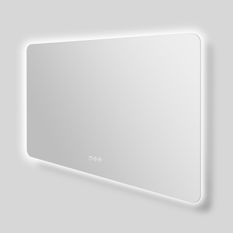 Streamline Rectangular Frameless LED Bathroom Vanity Mirror with Defogger, Dimmability, Color Temperature Change