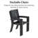 Alyah Rectangular 6 - Person 60" Long Dining Set