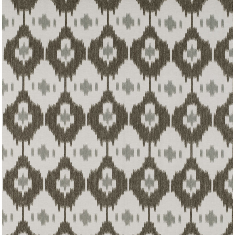 Tierras Panarea Fabric, Chocolate/Gris