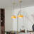 1-Light Glass Pendant Light Medieval-1858770785