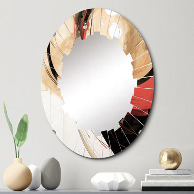 Avagrace - Miroir mural moderne ovale