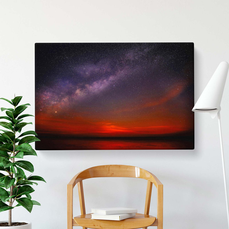Beauty Of The Milky Way - Wrapped Canvas Print, 50 cm H x 76 cm W