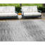 Tapis intérieur lavable abstrait gris et gris anthracite 9 pi x 12 pi