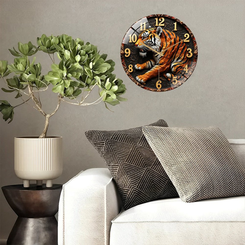 Horloge murale Tiger