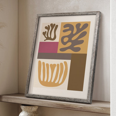 Matisse CCLV III, reproduction d'art encadrée - bois massif
