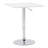 Anassi Square Metal Base Adjustable Dining Table-1621829412-1685592551
