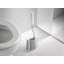 Flex Lite Toilet Brush with Steel Storage