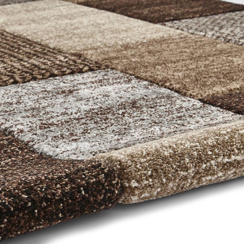 Brooklyn area rug Machine Woven Rectangle Beige/Grey, Rectangle 160 x 220cm