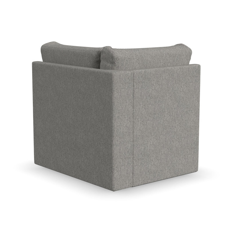 Fauteuil d'angle Flex, Galet gris foncé