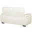 2 Seater Faux Leather Loveseat-26297035