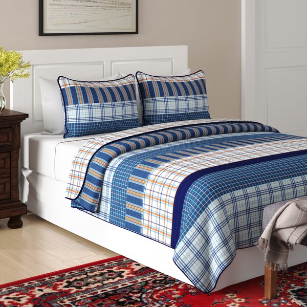 Charlton Home® Salina Cotton Quilt Set & Reviews | Wayfair