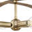 Four-Light Rustic Modern 24" Semi-Flush Mount Light-2082463286