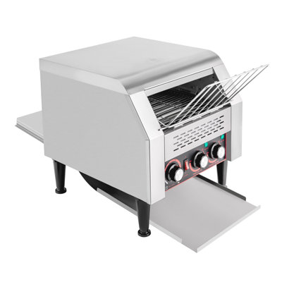 Grille-pain industriel robuste en acier inoxydable avec tubes doubles SUNYOU 2200W