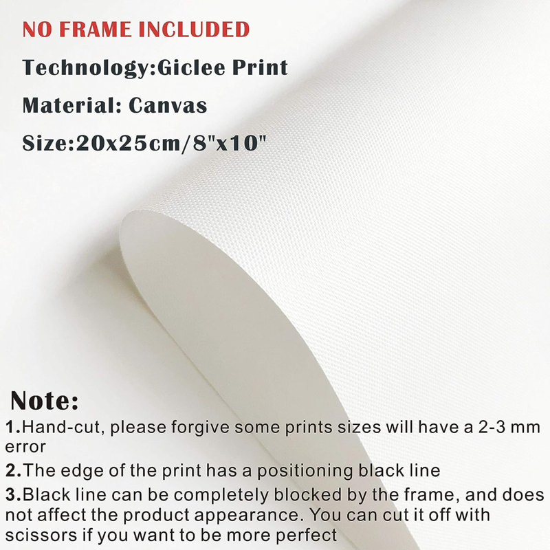 6 - Pieces, 10" H x 8" W