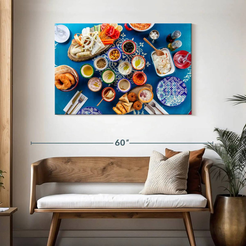 Yarlin Turkish Feast, 30" H x 45" W