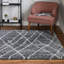 Tapis géométrique gris-1210951328