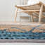 Tapis naturel en jute / coton tissé à la main Natural-108772640